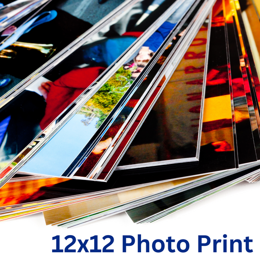 12" x 12" Standard Size Photo Print - 12x12