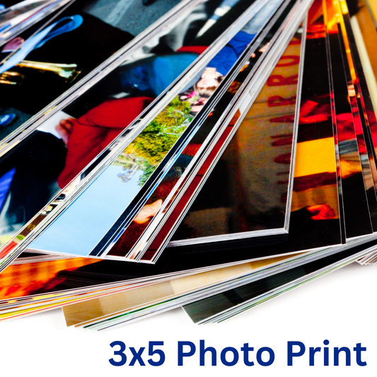 3" x 5" Standard Size Photo Print - 3x5