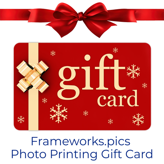 Frameworks.pics Photo Printing Gift Card